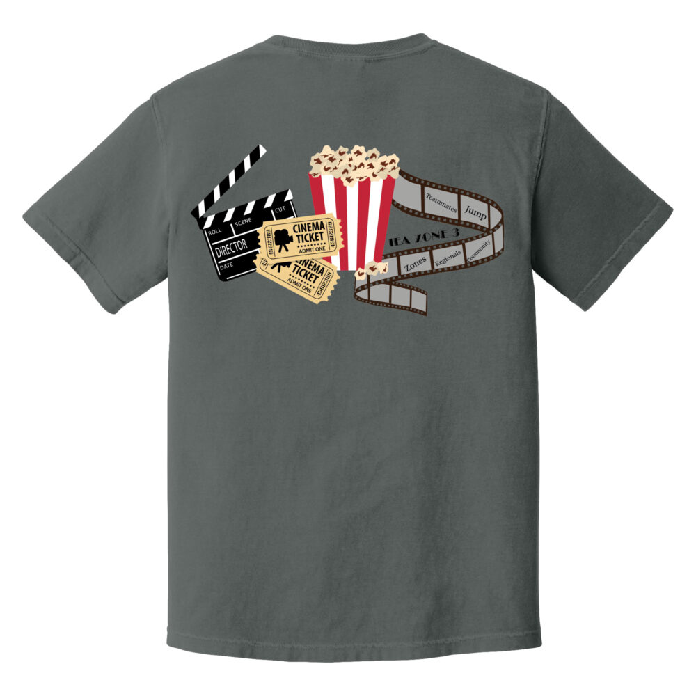 Short Sleeve Grey Back