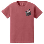 Youth Short Sleeve Crimson Front