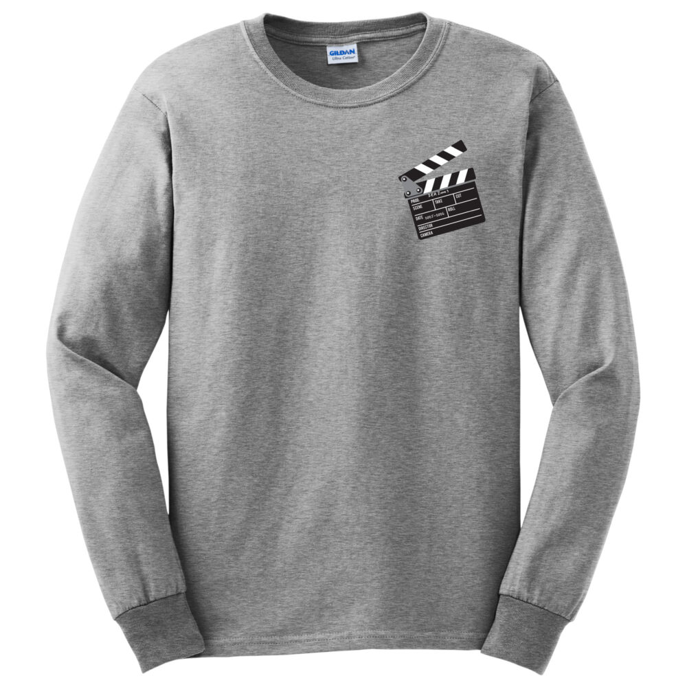 Long Sleeve Sport Grey Front