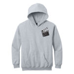 Youth Hoodie Sport Grey Front
