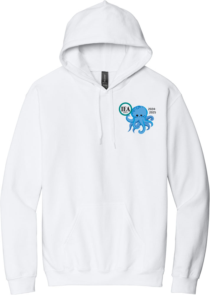 Adult Hoodie White