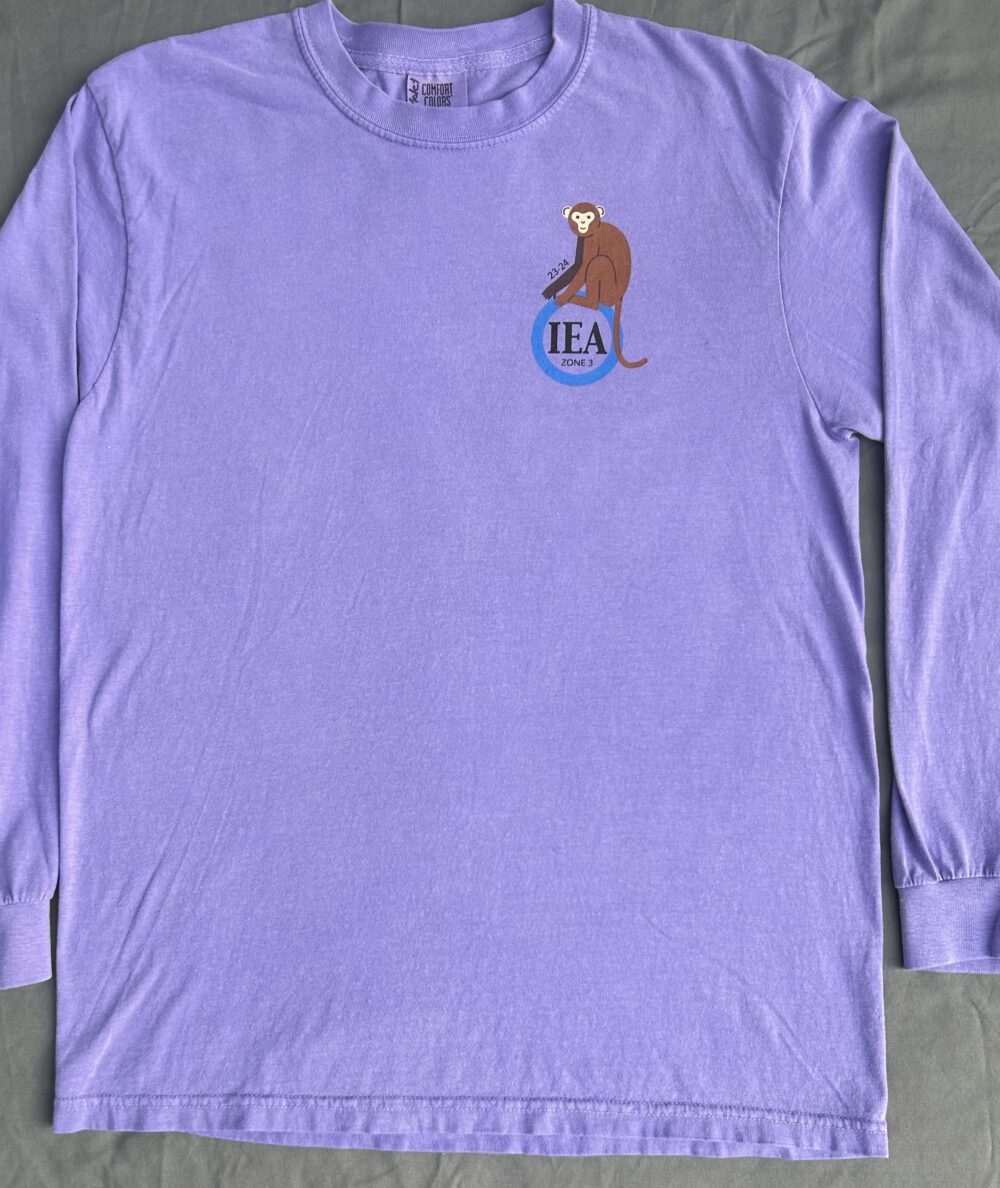 Adult Front Long Sleeve Tee
