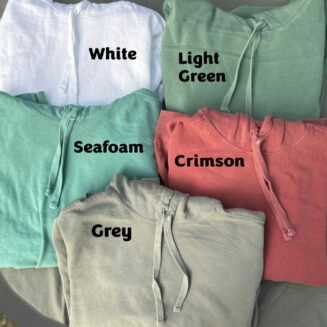 Adult Hoodie Colors